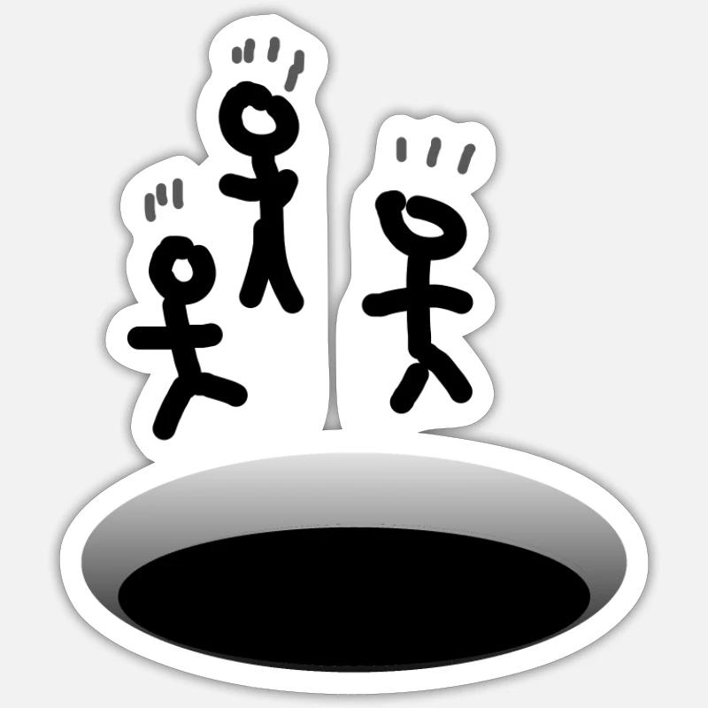 Sticker taille S (10 x 10 cm) - 