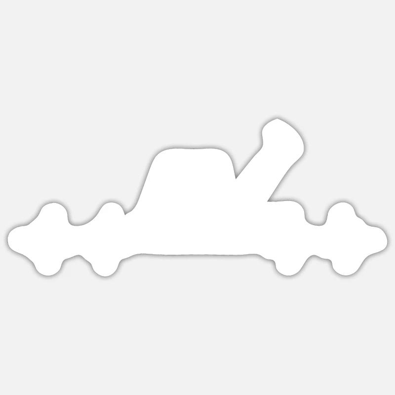 Vibrating plate construction site frequency Sticker size S (10 x 10 cm)