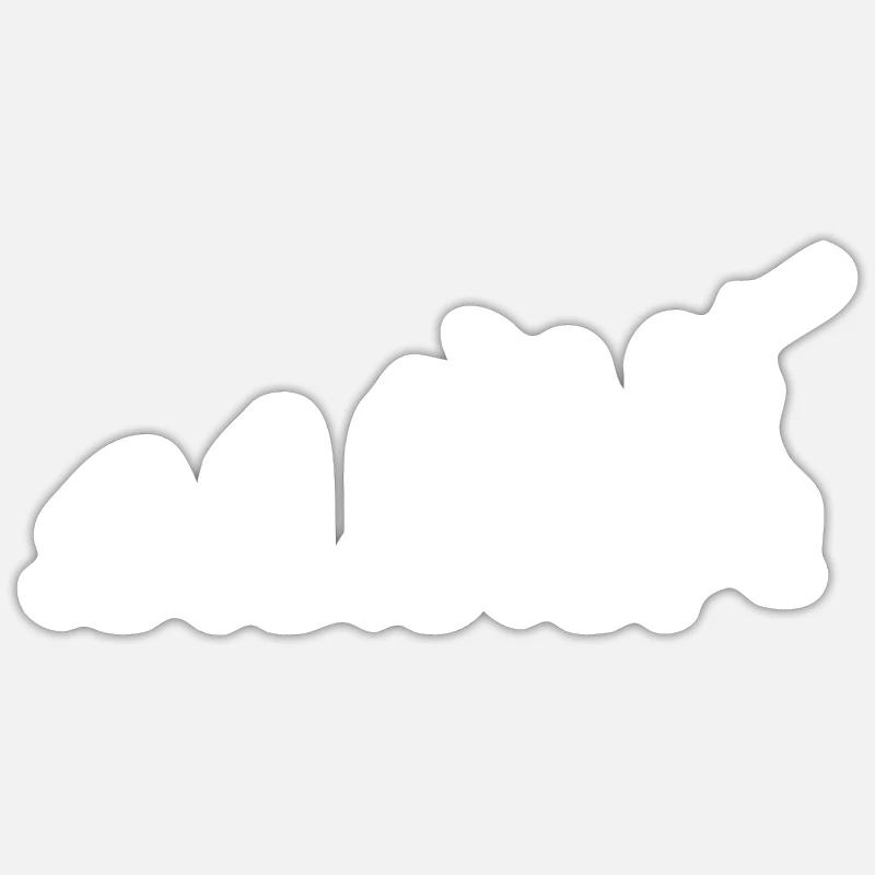 Trombone Evolution Sticker size S (10 x 10 cm)