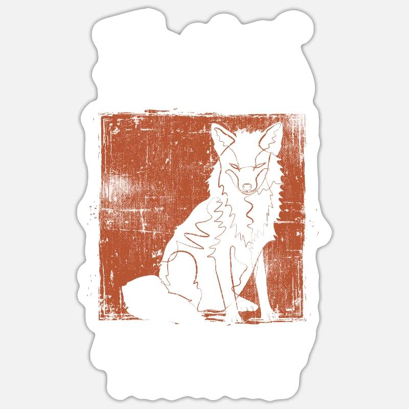 Sticker Größe S (10 x 10 cm) - 