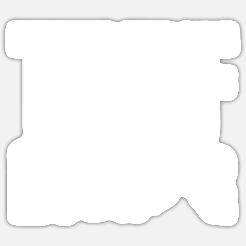 Civil engineering - Sticker size S (10 x 10 cm) - white matte