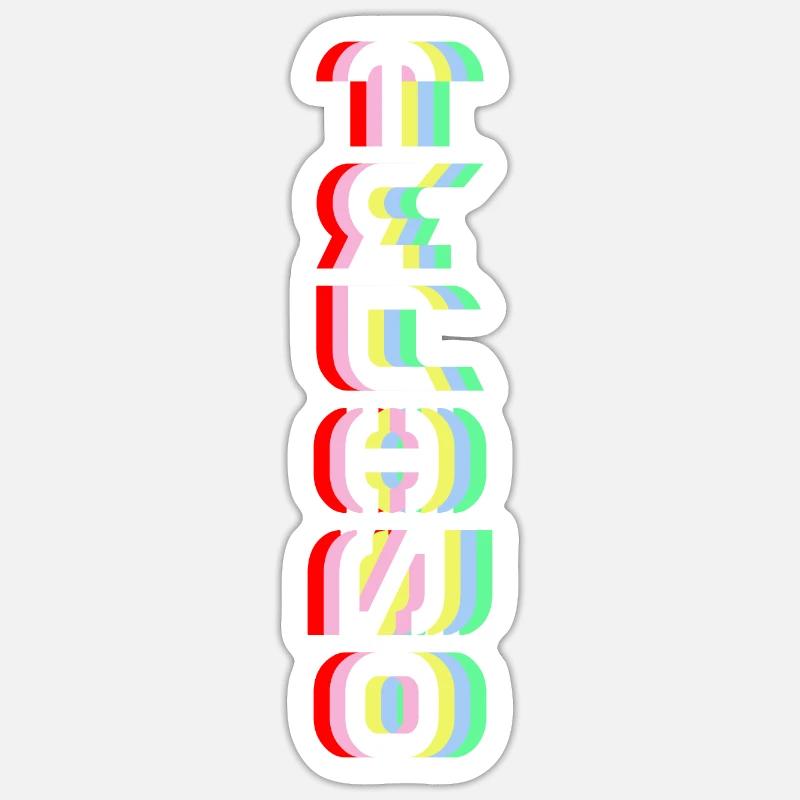 Sticker Größe S (10 x 10 cm) - 