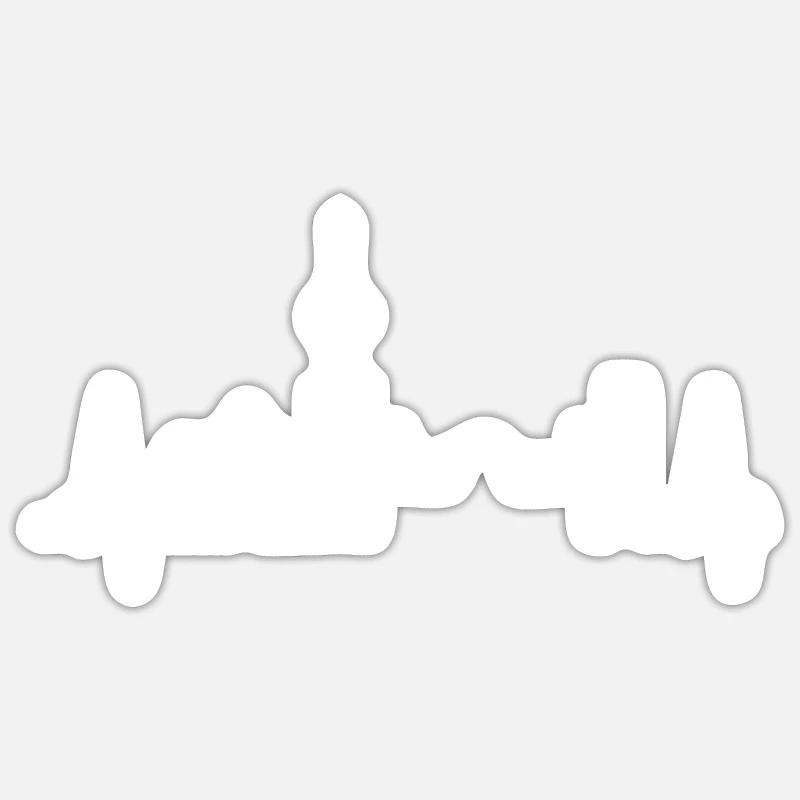 Sticker Größe S (10 x 10 cm) - 