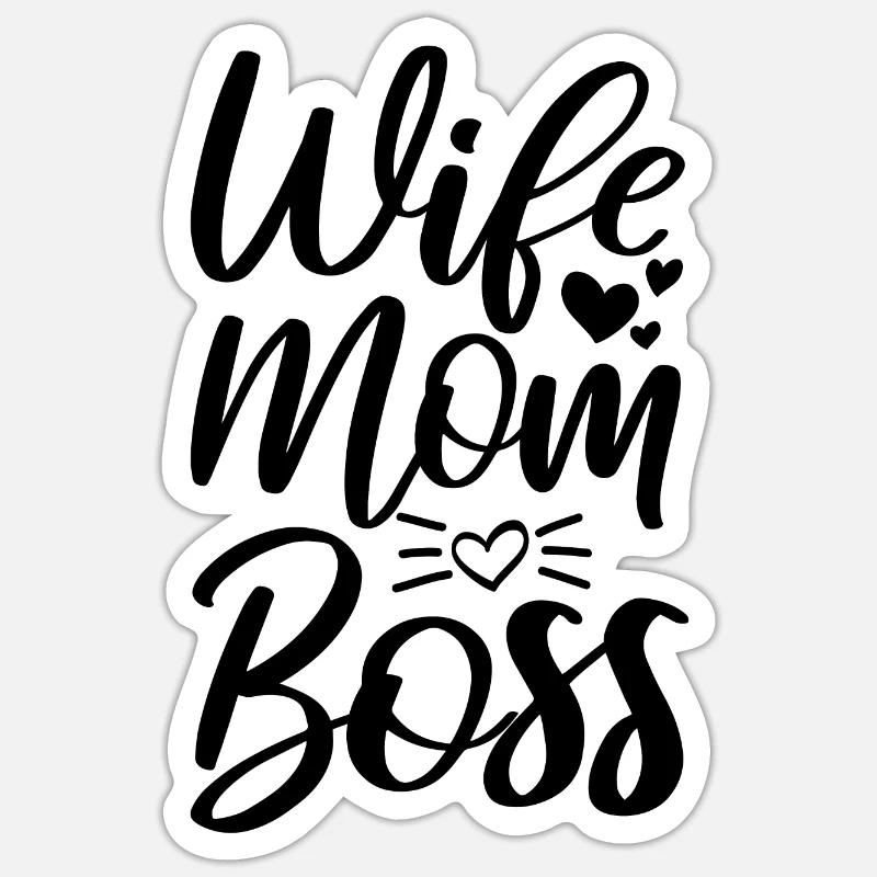 Mère Sticker taille S (10 x 10 cm)