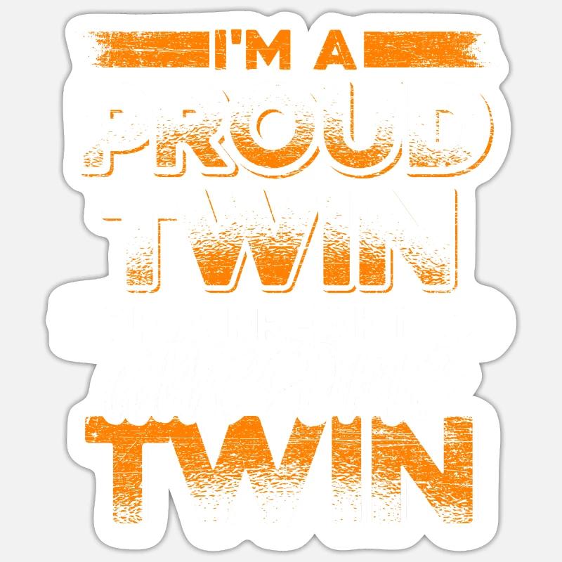 Gémeaux Gémeaux Sticker taille S (10 x 10 cm)