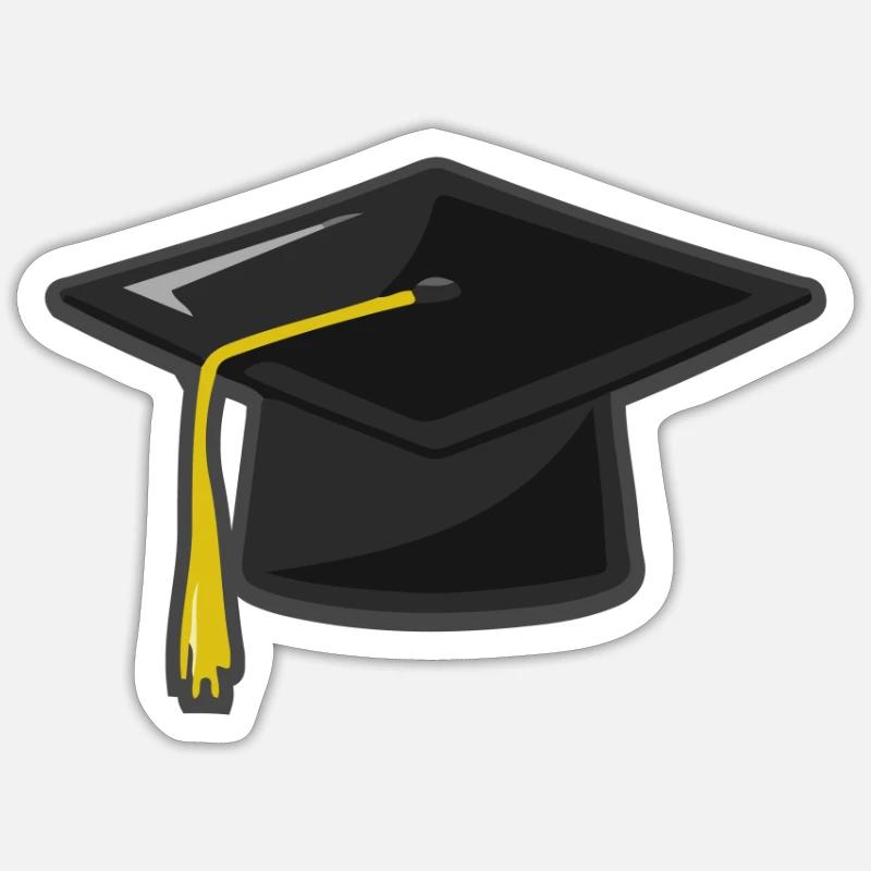 Student University Studies Sticker size S (10 x 10 cm)