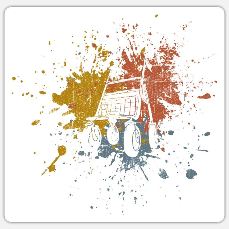 Sticker Größe S (10 x 10 cm) - 