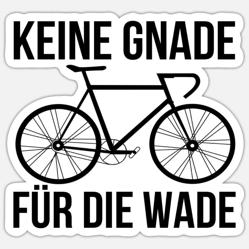 course cycliste Sticker taille S (10 x 10 cm)