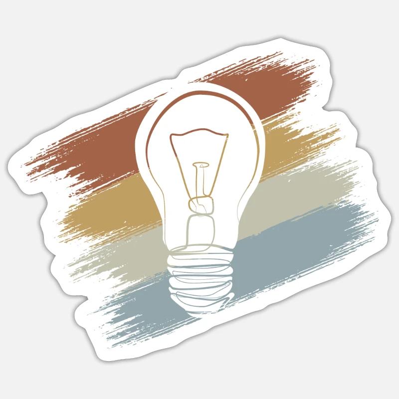 Nerd - Sticker Größe S (10 x 10 cm) - Mattweiß