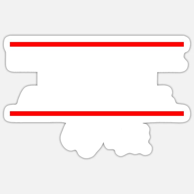 Staplerfahrer - Sticker Größe S (10 x 10 cm) - Mattweiß