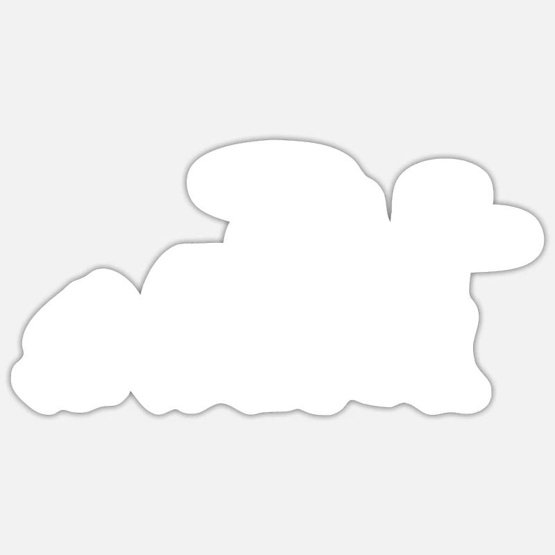 Evolution humaine Sticker taille S (10 x 10 cm)