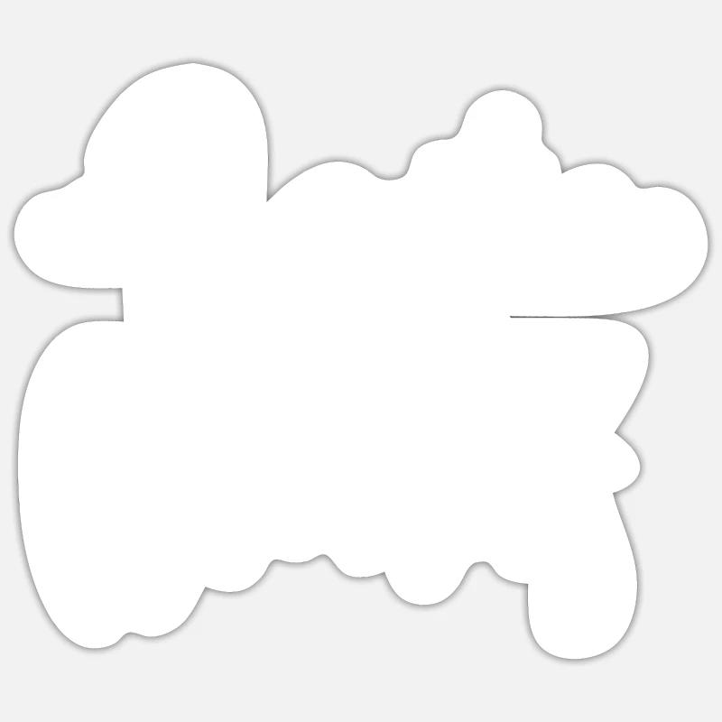 Sticker Größe S (10 x 10 cm) - 