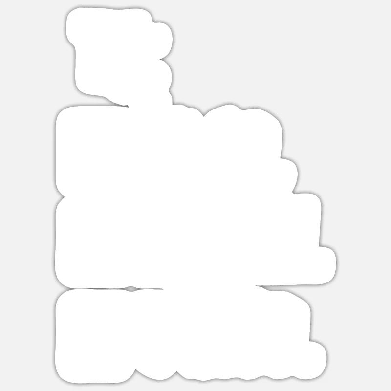 Sticker Größe S (10 x 10 cm) - 