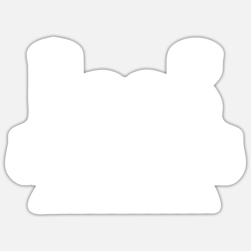 Bierbrauer - Sticker Größe S (10 x 10 cm) - Mattweiß