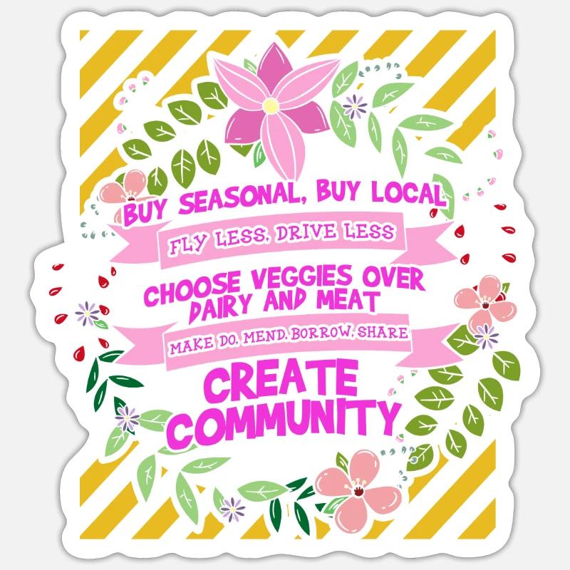 Sticker taille S (10 x 10 cm) - 
