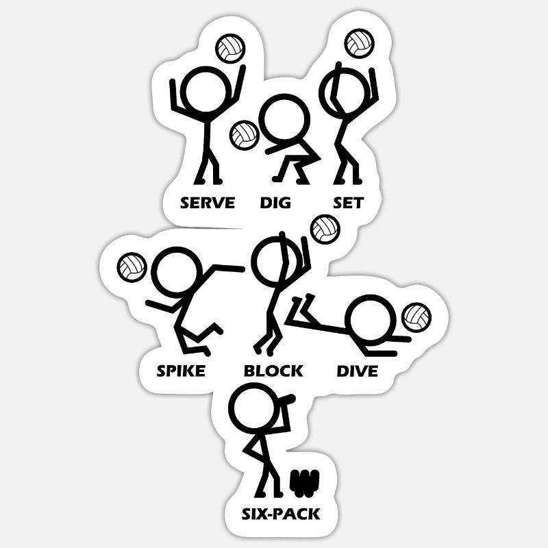 Sticker taille S (10 x 10 cm) - 