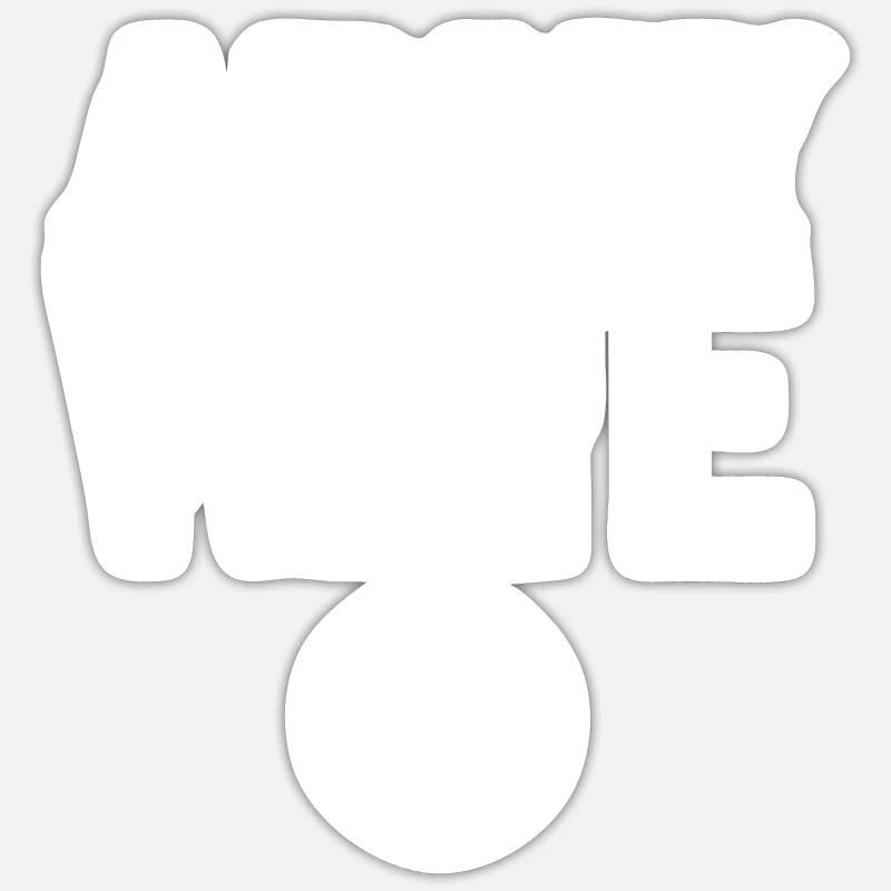 Sticker taille S (10 x 10 cm) - 