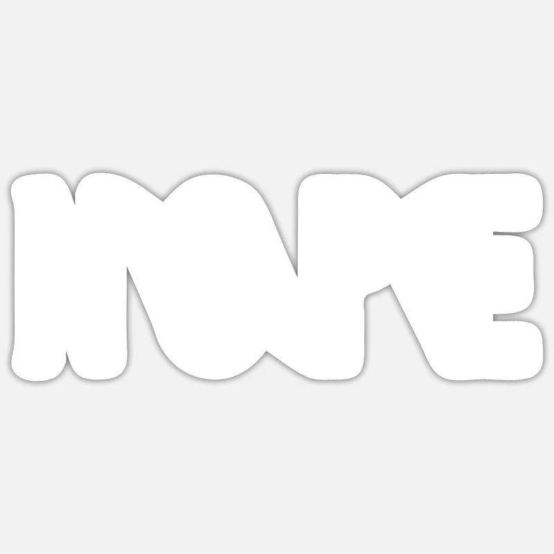 Nope Sticker size S (10 x 10 cm)