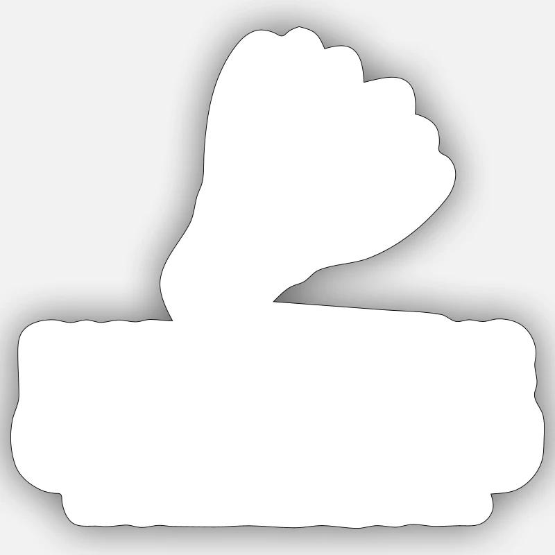 Sticker Größe S (10 x 10 cm) - 
