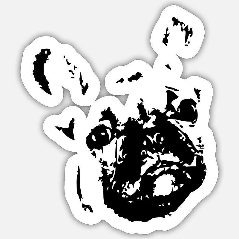 Sticker taille S (10 x 10 cm) - 