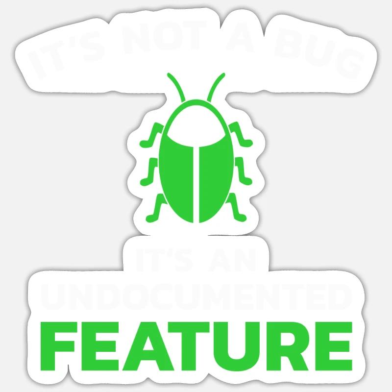 Programmierer Software-Entwickler Informatik Sticker Größe S (10 x 10 cm)