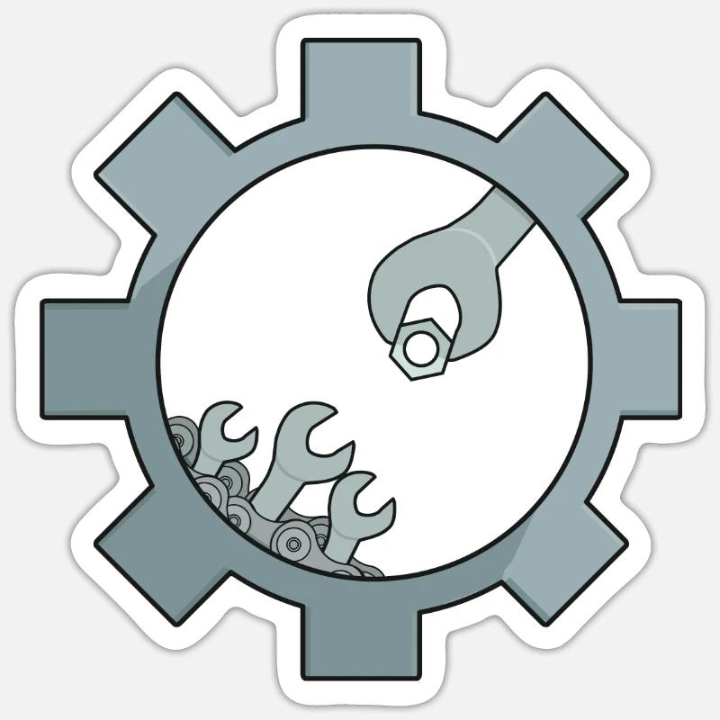 Sticker size S (10 x 10 cm) - 