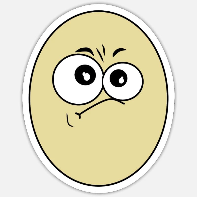 egg Sticker size S (10 x 10 cm)