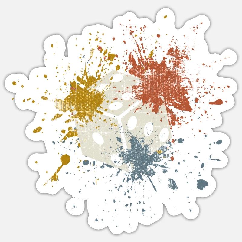 Cube Sticker size S (10 x 10 cm)