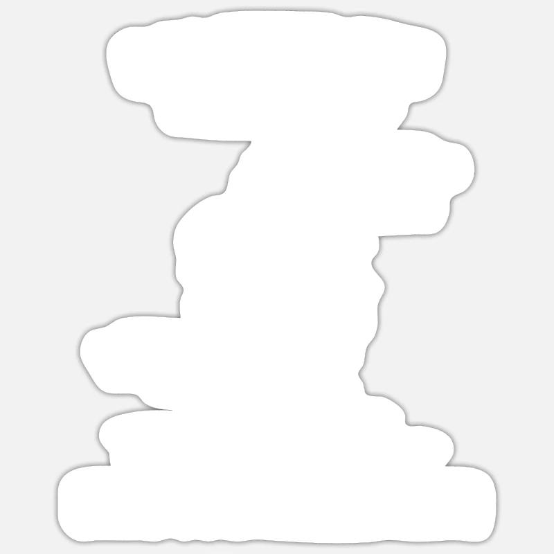 Snowboard Snowboard Snowboarder Sticker taille S (10 x 10 cm)