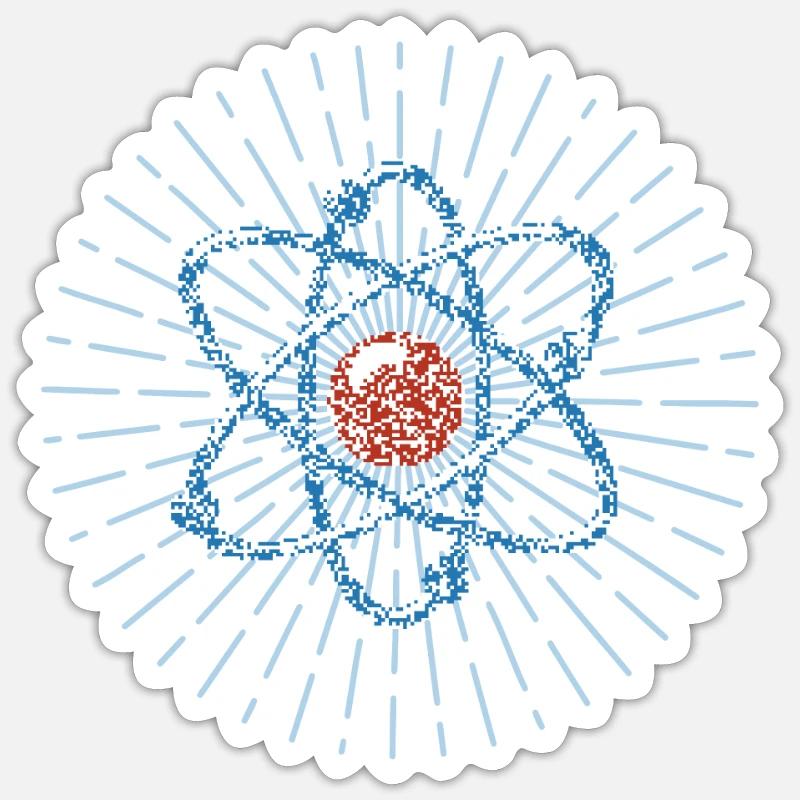 Physics Science Science gift - Sticker size S (10 x 10 cm) - white matte