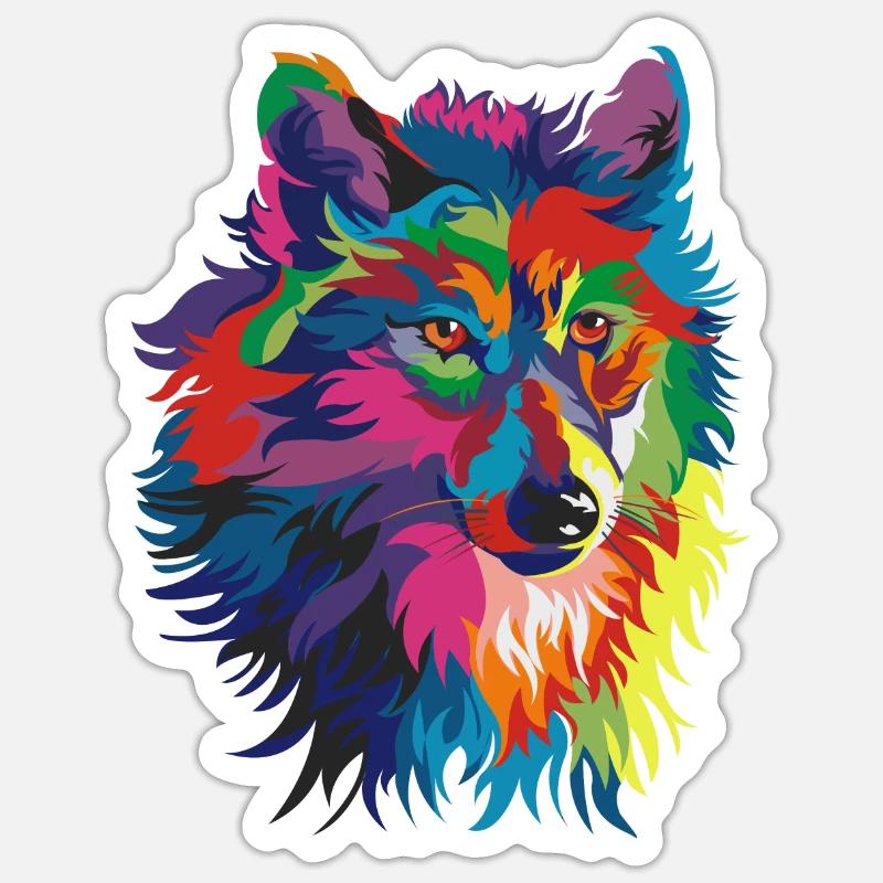 Sticker Größe S (10 x 10 cm) - 