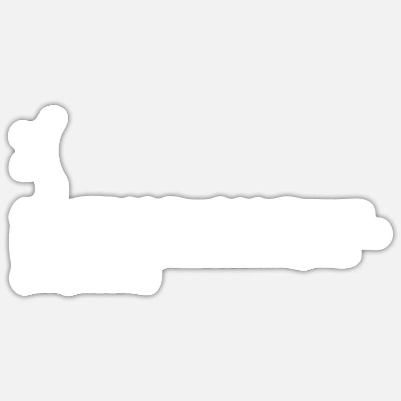 Nerd Bluescreen Error Sticker Größe S (10 x 10 cm)