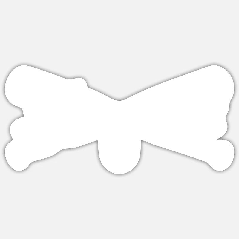 base-ball - Sticker taille S (10 x 10 cm) - blanc mat