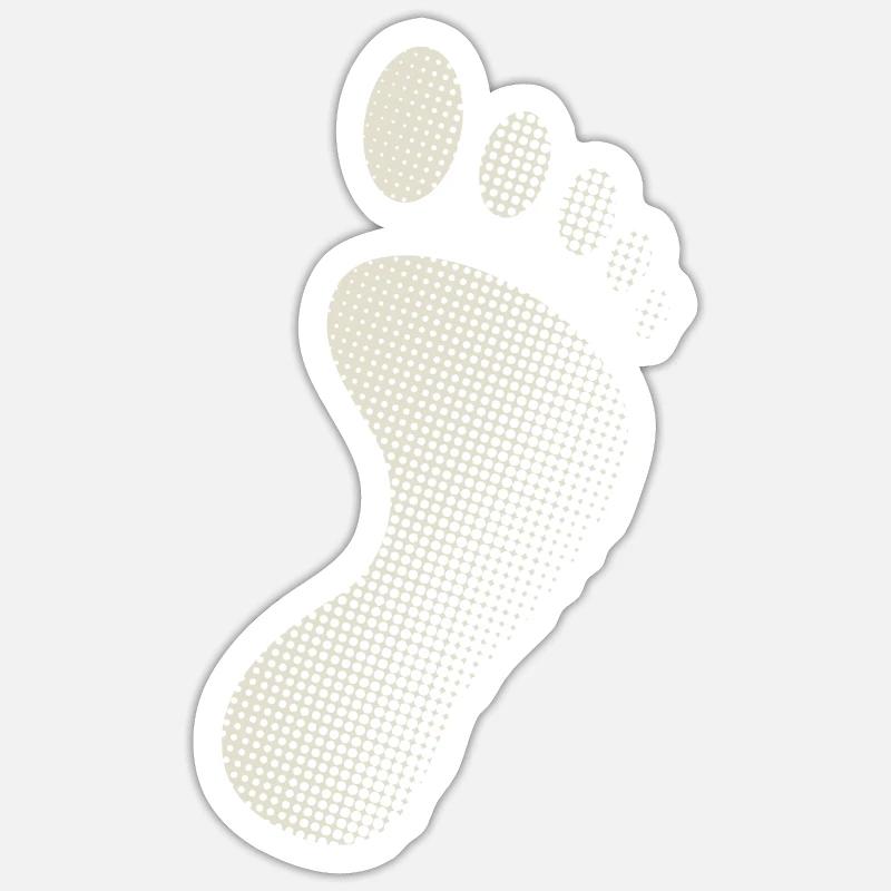 Empreinte Sticker taille S (10 x 10 cm)