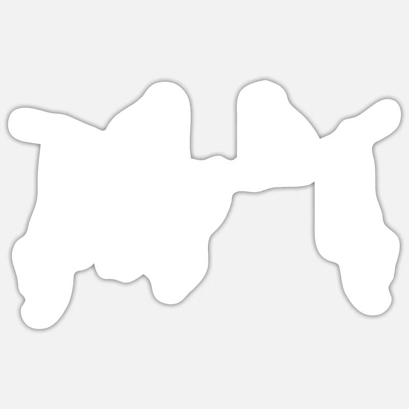 Sticker Größe S (10 x 10 cm) - 