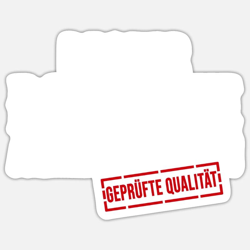 Bester Postbote Aller Zeiten! - Sticker Größe S (10 x 10 cm) - Mattweiß