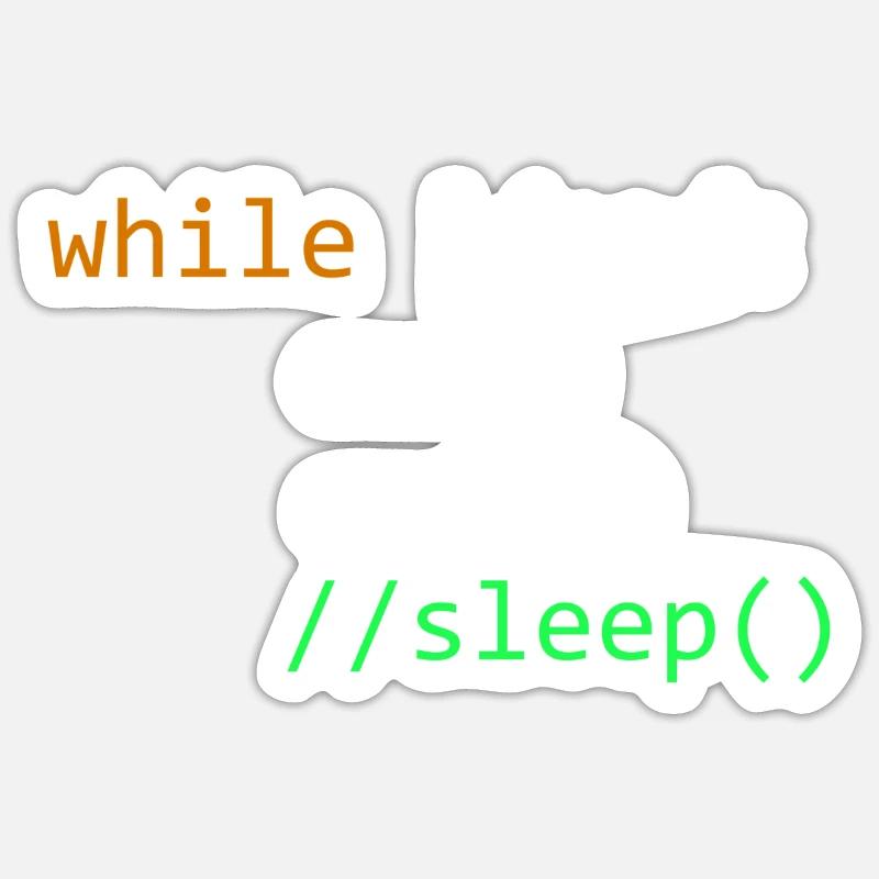 Programming Computer Science Developer Programmer Sticker size S (10 x 10 cm)