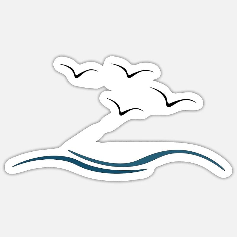 Sticker Größe S (10 x 10 cm) - 