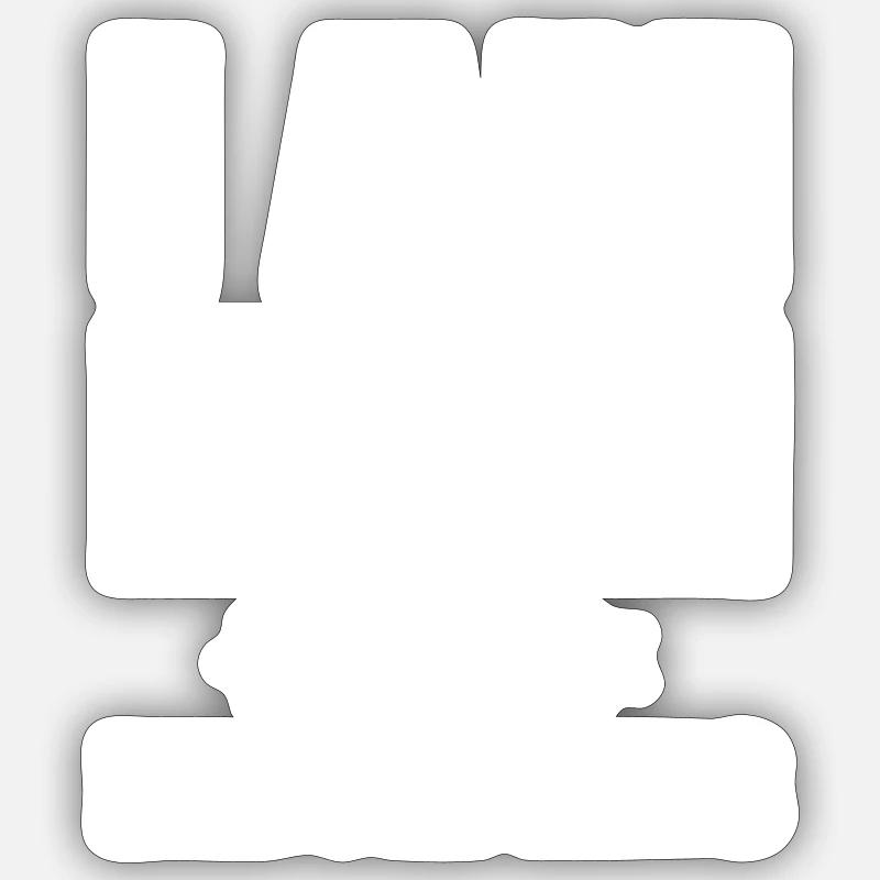 Sticker size S (10 x 10 cm) - 