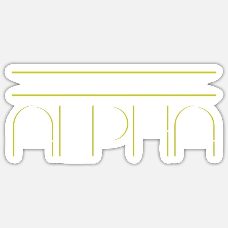 Sticker Größe S (10 x 10 cm) - 