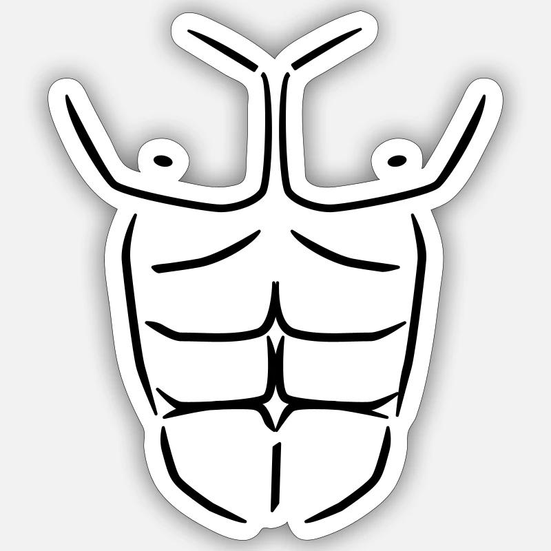 Sticker Größe S (10 x 10 cm) - 