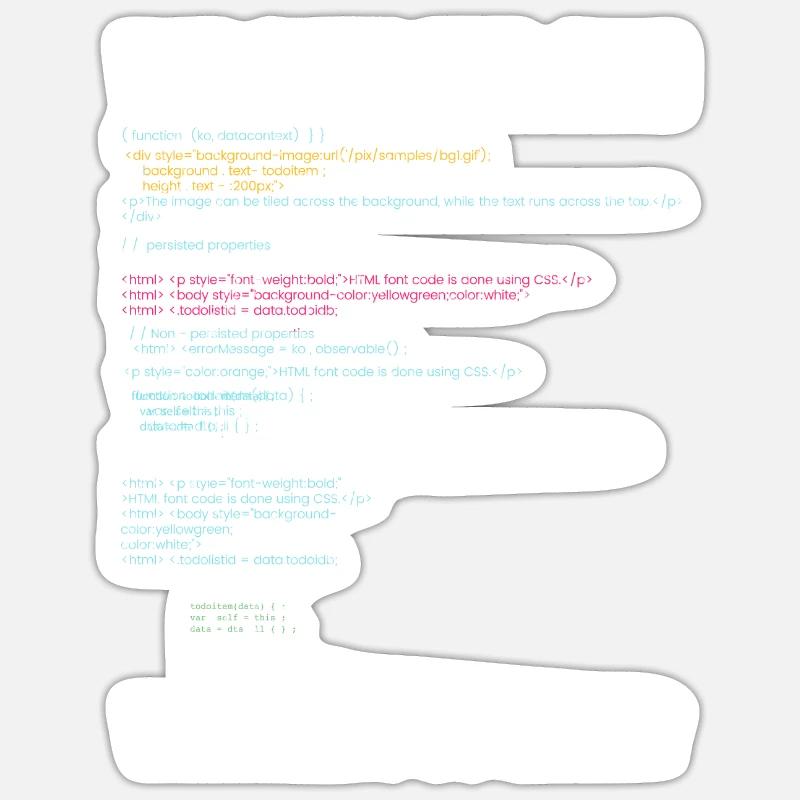 Sticker Größe S (10 x 10 cm) - 