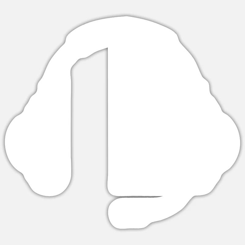 Gaming - Sticker size S (10 x 10 cm) - white matte