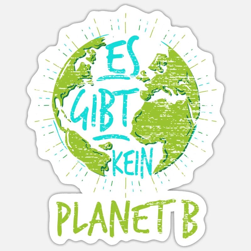 Fridays for Future - Sticker Größe S (10 x 10 cm) - Mattweiß