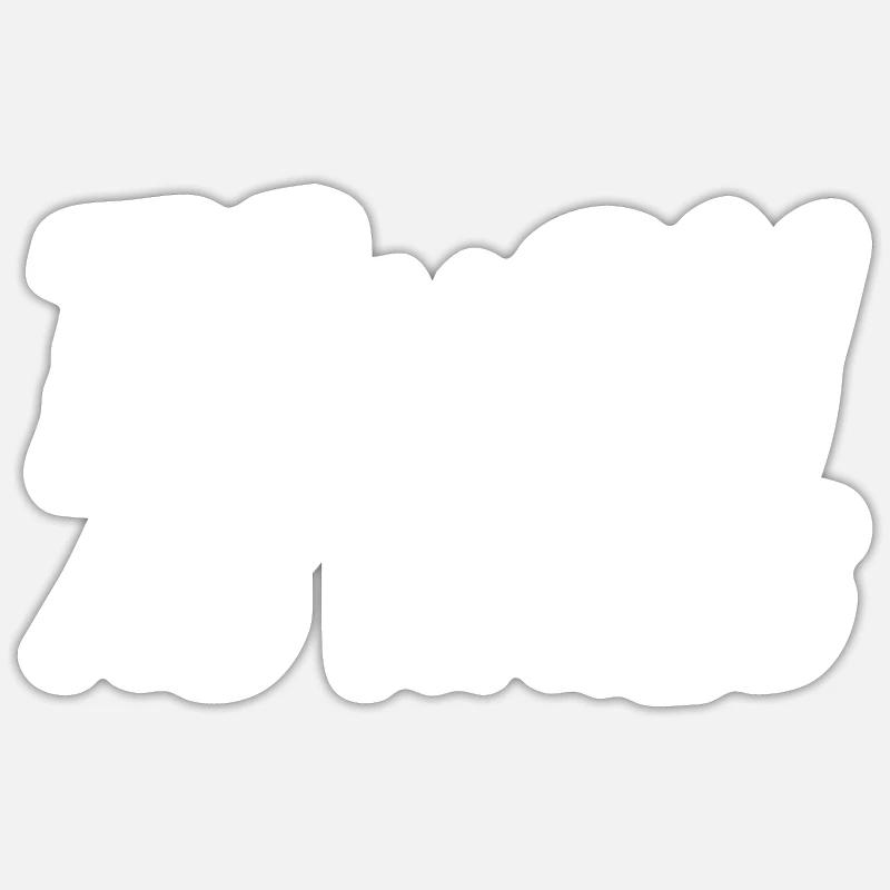 Sticker taille S (10 x 10 cm) -