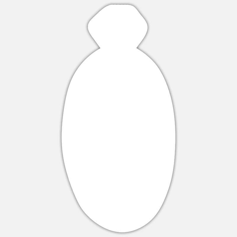 Mariage - Sticker taille S (10 x 10 cm) - blanc mat
