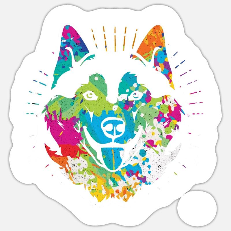 Sticker taille S (10 x 10 cm) - 