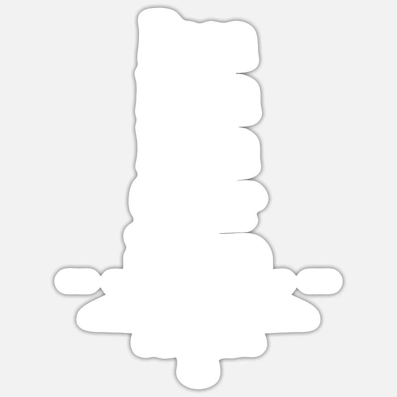 Pilot alphabet PILOT | Flight ticket gift Sticker size S (10 x 10 cm)