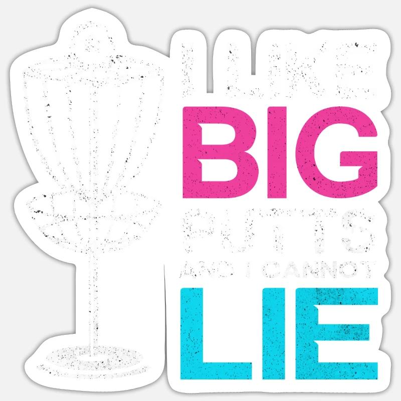 frisbee Sticker taille S (10 x 10 cm)