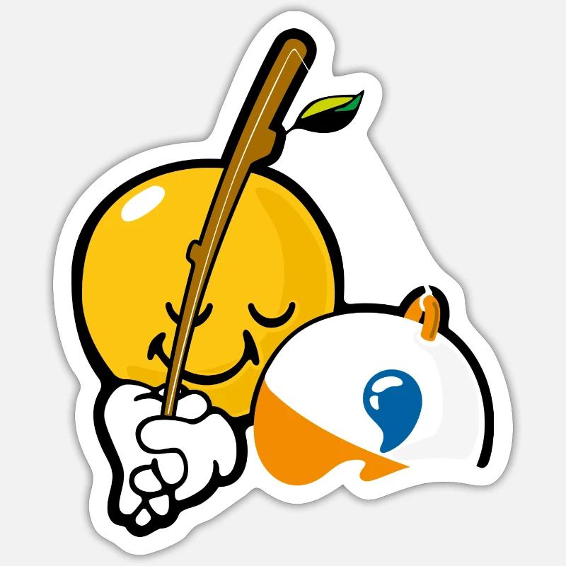 Sticker taille S (10 x 10 cm) - 